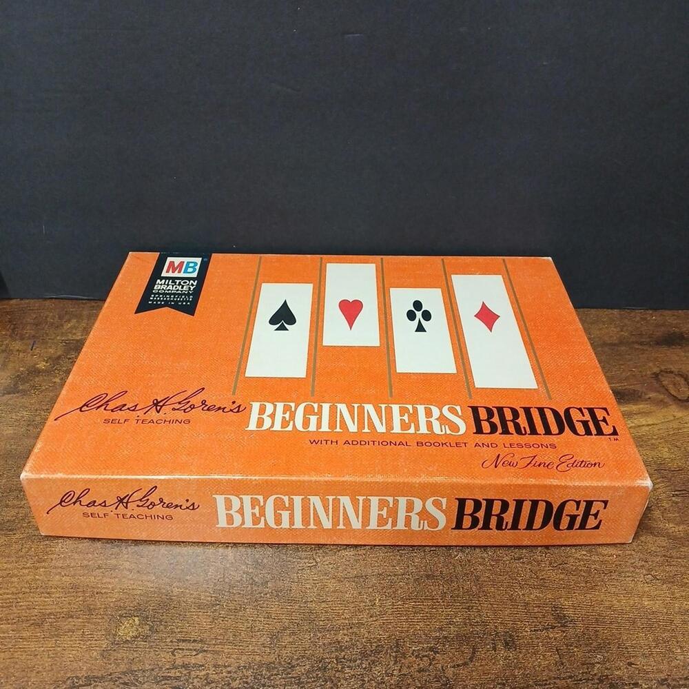 Vintage Milton Bradley Goren’s Beginners Bridge Set w/ Addt'l Booklet & Lessons - Picture 6 of 8